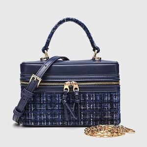 Chic Hobo Bag Dual Zipp Crossbody *